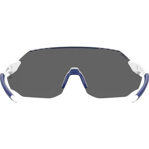 UNDER ARMOUR Sunglasses HALFTIME WWK White Frame Blue TUNED Lens with Case NEW - Picture 4 of 12